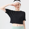2022美背健身瑜伽服女宽松透气速干运动T恤跑步罩衫训练上衣短袖 商品缩略图4