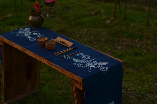 仙鹤茶席○ 布丹 商品图0