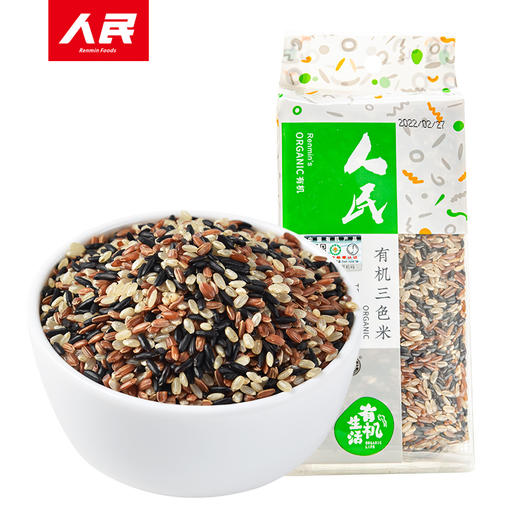 人民有机三色米300g 商品图0