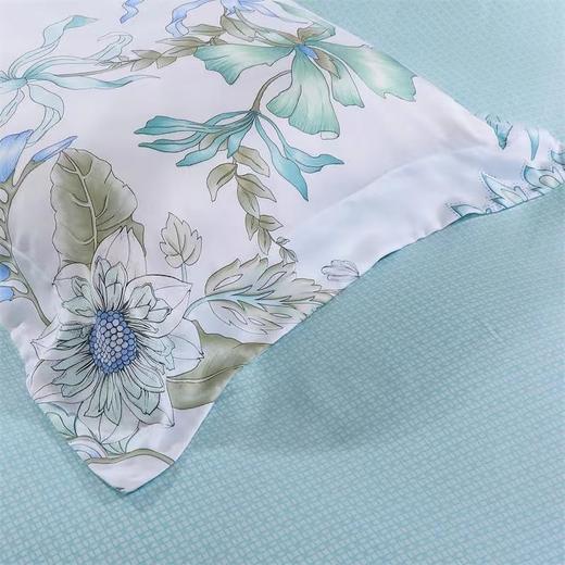 富安娜天丝印花套件 床单四件套/繁花令 商品图1