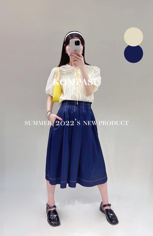 卡帕苏法式泡泡袖衬衫 K211022 商品图5