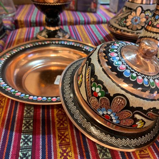 320666手工紫铜雕花珐琅彩-罐11cm*15.5cm 商品图4