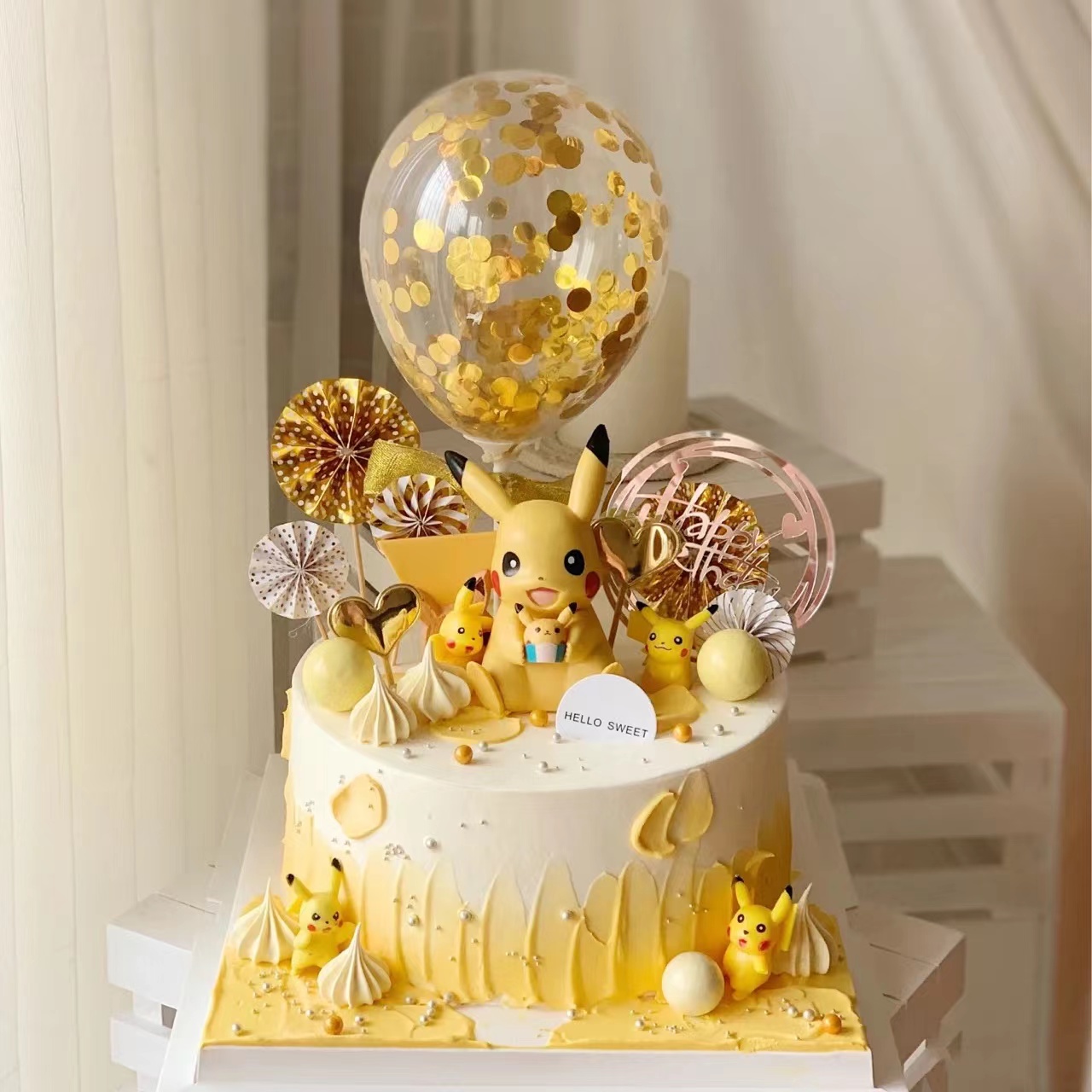 皮卡丘B款（百分百进口动物奶油）