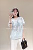 卡帕苏法式泡泡袖衬衫 K211022 商品缩略图3
