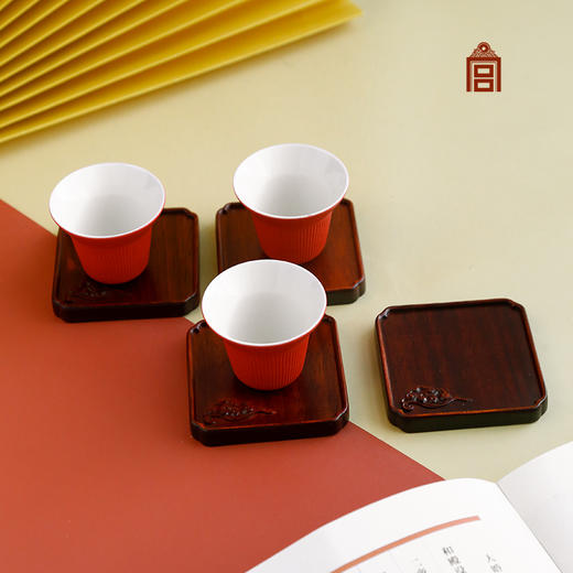 卿云如意杯垫 一套四枚 商品图1