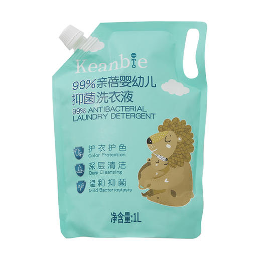 亲蓓1l植物抑菌洗衣液