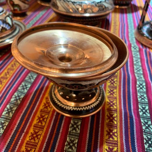 320147手工紫铜雕花珐琅彩-罐H 9/10* 商品图2