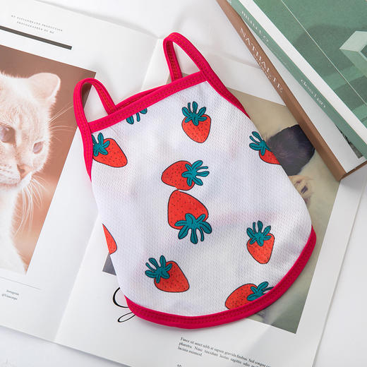 【轻薄透气 让宠宝享受裸感】宠物衣服 猫咪比熊法斗博美小型犬新款背心吊带狗狗衣服 夏季薄款 商品图10