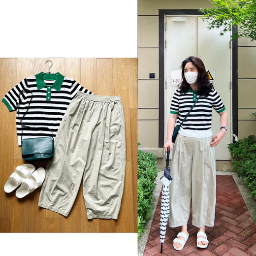 25春夏新做/ 上身显气质~拼色Polo领海魂衫【包邮+三天tui换】 商品图0