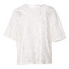 VIMAGE/纬漫纪夏季新款100%棉洋气精致蕾丝钩花镂空T恤上衣V1702303 商品缩略图6