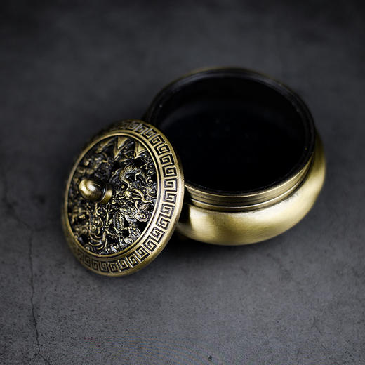 双龙合金盘香炉 商品图5