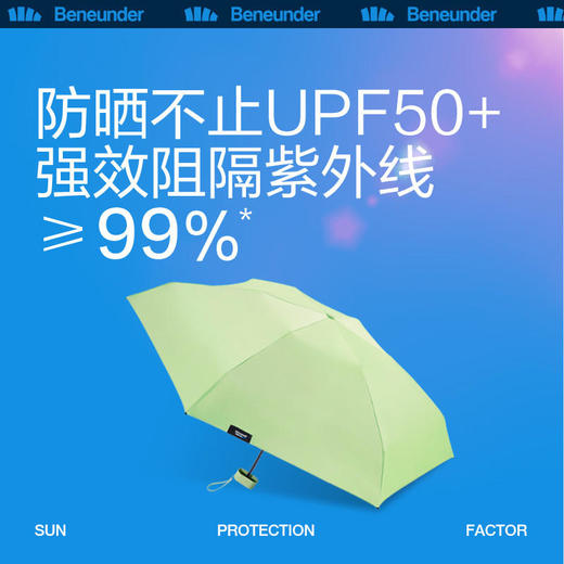 蕉下随身系列倍护六折扁伞 商品图0