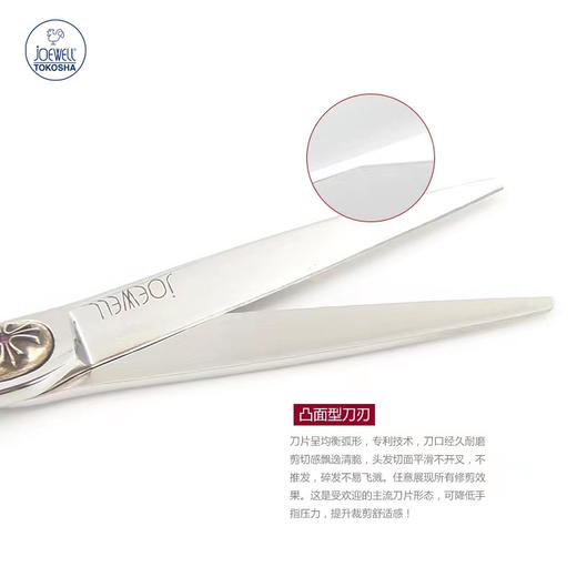 JOEWELL井上鸡牌剪刀J-60SX  综合剪 剪刀 平剪 6.0寸 商品图1
