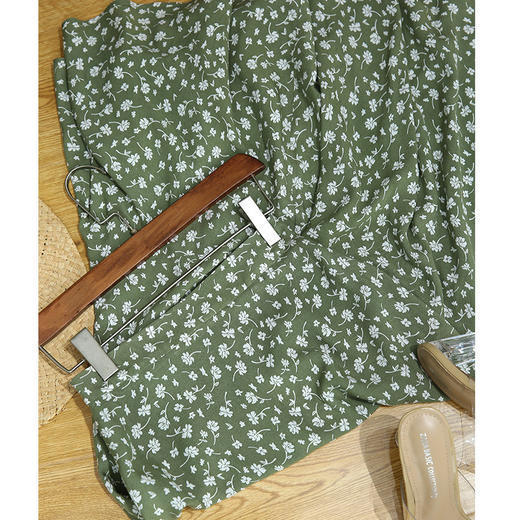 ZJFZ5184新款时尚清新甜美高腰碎花鱼尾半身裙 商品图7