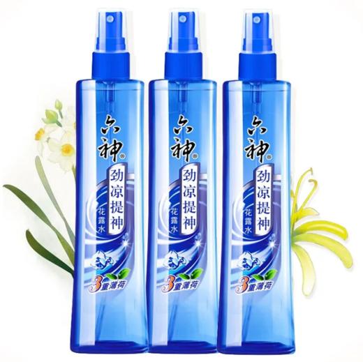 六神劲凉提神花露水（喷雾）180ml 商品图0