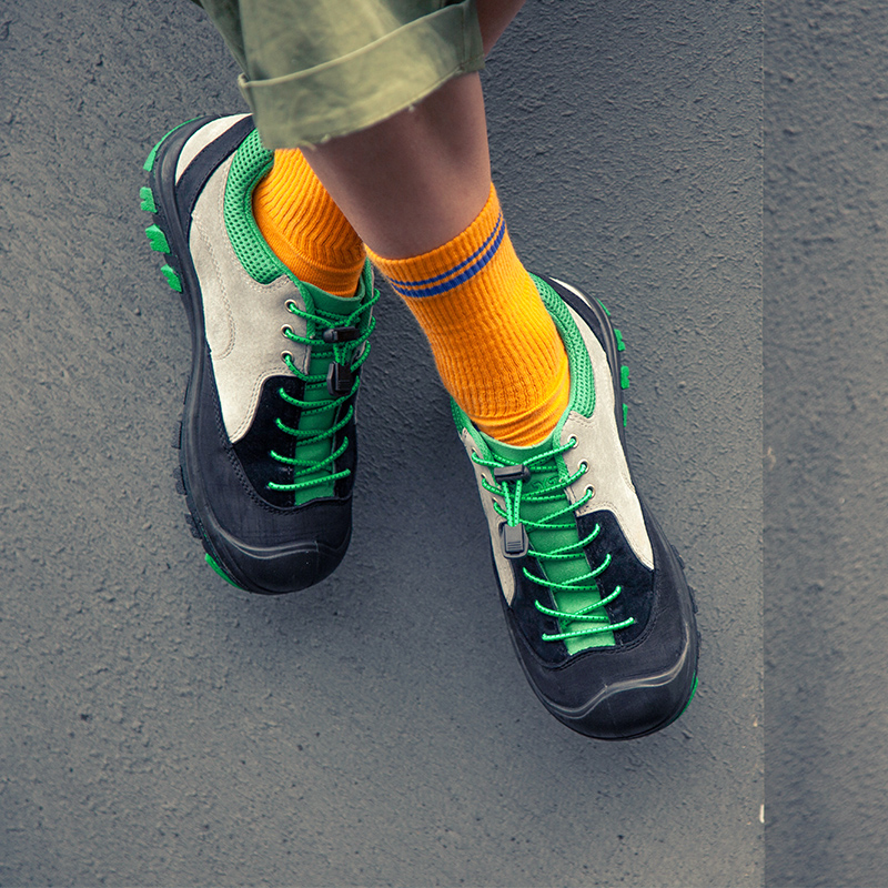 斯立德户外透气跑步运动鞋女防滑耐磨登山鞋休闲徒步鞋男s203大地