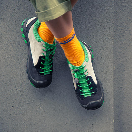 斯立德户外透气跑步运动鞋女防滑耐磨登山鞋休闲徒步鞋男s203大地 商品图0