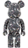 【预售】收藏系列 Be@rbrick 1000%系列 黑色碎花 商品缩略图1