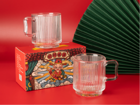 【团购展示】山重山 财神对杯两件套    （整箱发货）