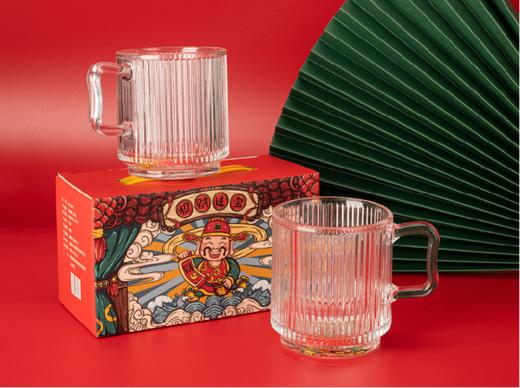 【团购展示】山重山 财神对杯两件套    （整箱发货） 商品图0