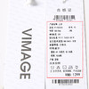 VIMAGE/纬漫纪夏季新款100%棉洋气精致蕾丝钩花镂空T恤上衣V1702303 商品缩略图8