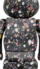 【预售】收藏系列 Be@rbrick 400%系列 黑色碎花 商品缩略图3