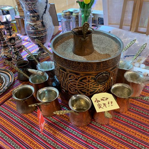 土耳其进口手工咖啡铜壶（铜把手） 商品图1