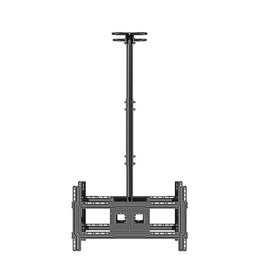 卡洛奇KALCOC 32-55吋电视吊架 双屏吊顶支架 可旋转伸缩天花板屋顶挂架液晶电视吊装架吊顶架 黑色T270-15（32-55英寸适用） 商品图5