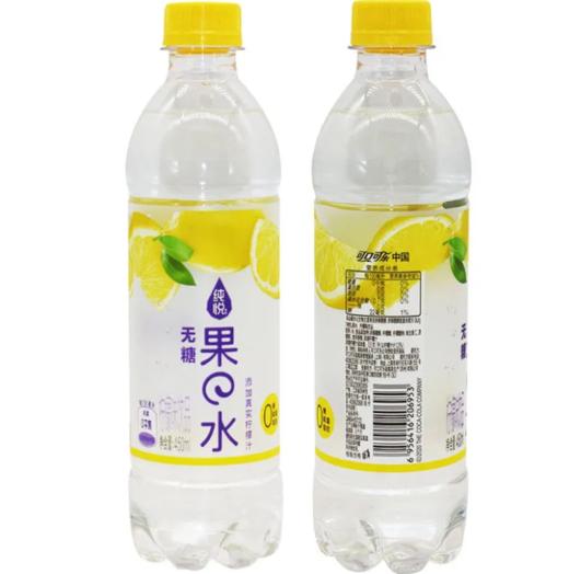 纯悦无糖果水柠檬味450 商品图0