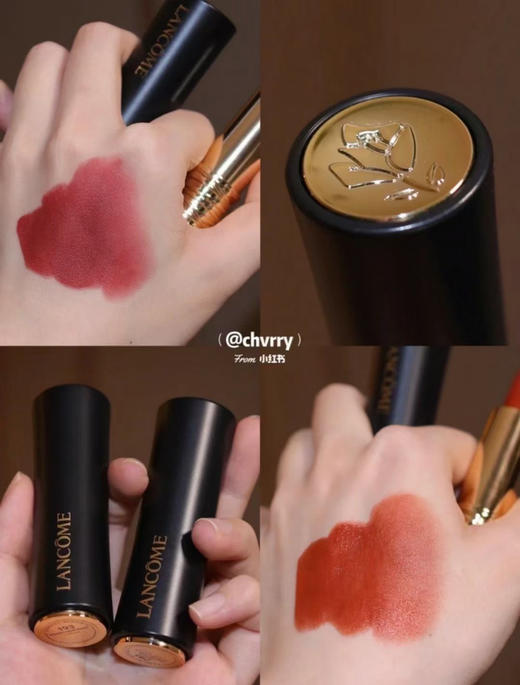 兰蔻菁纯唇膏小蛮腰口红 经典196 持久显色哑光 商品图8