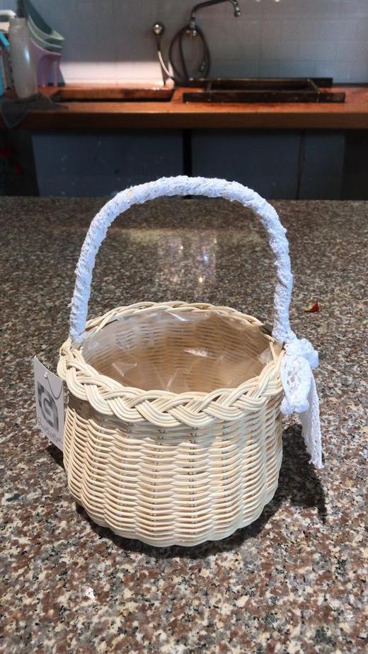 编织篮圆小号 商品图0