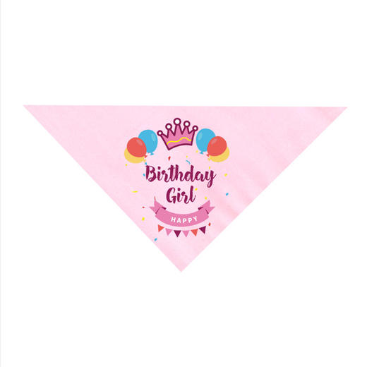 【2条装 宠物口水巾】宠物生日口水巾狗狗节日三角巾猫咪围巾圣诞派对宠物饰品 商品图3