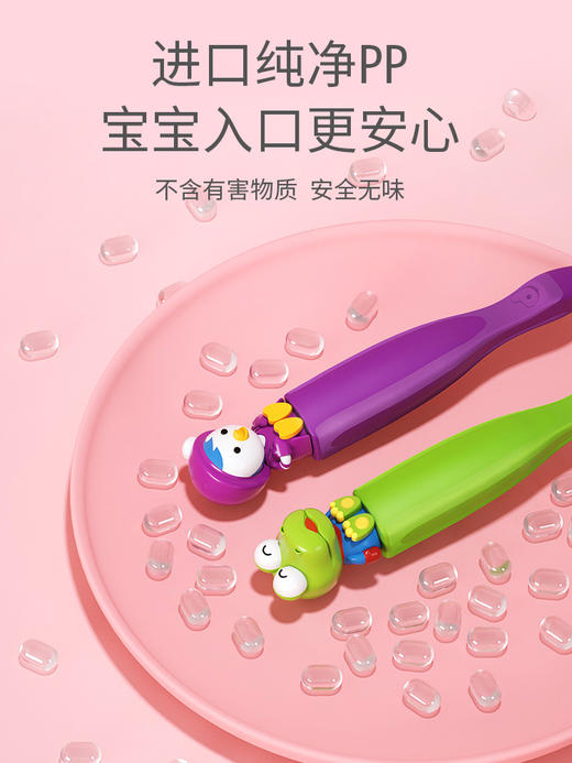 啵乐乐牙刷啵乐乐0婴儿1一岁半儿童牙刷软毛2婴幼儿3宝宝5-6岁以上乳牙4小孩 商品图3