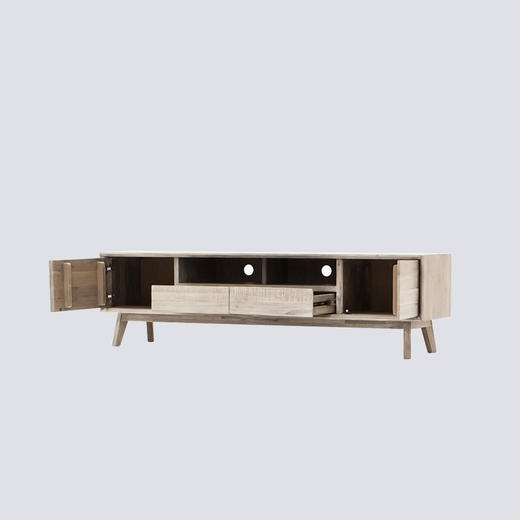 NS家居nsfurniture客厅进口实木电视柜NSCB-MAD L01-200 商品图2