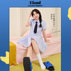 ELAND衣恋褶皱设计衬衣型连衣裙EEOWC25H1C 商品缩略图0