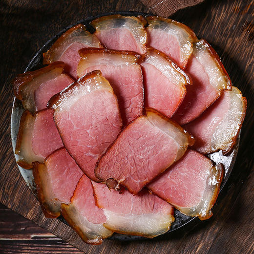 【烟熏后腿老腊肉】川渝农家特产500克地道农家滋味 商品图3