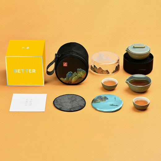 小巨蛋千里江山功夫茶具 商品图4