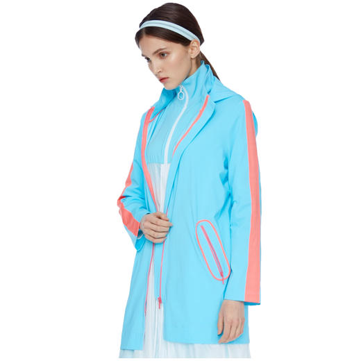 【亏本清仓】HOII/后益 拼色造型连帽防晒外套（不可退货）[福利品] 商品图3