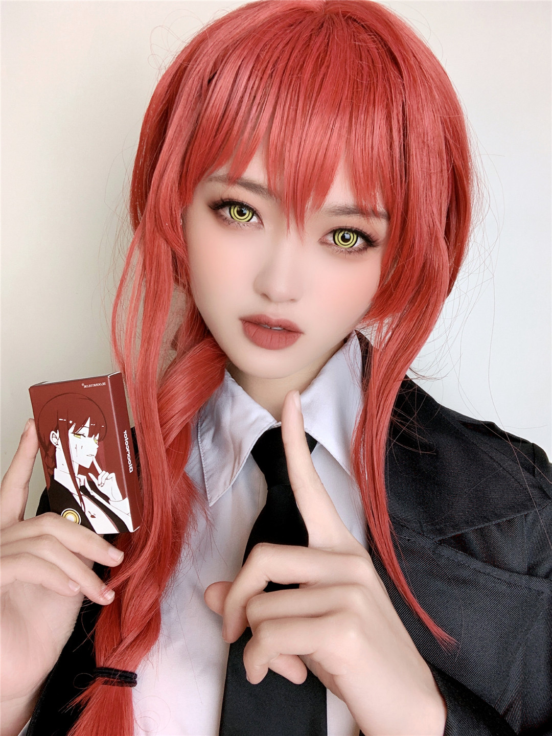 bloomcolor半年抛玛奇玛黄金圈电锯人cos推荐恶魔眼