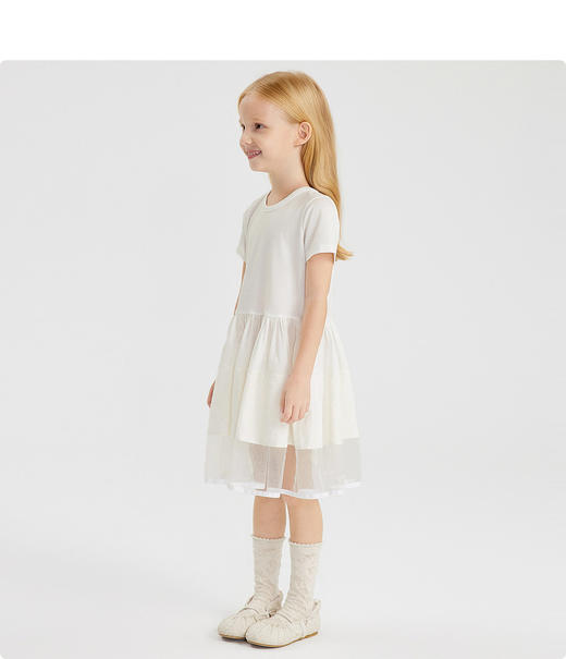 江南布衣22年夏装新款  短袖连衣裙  1M3G31330 商品图1