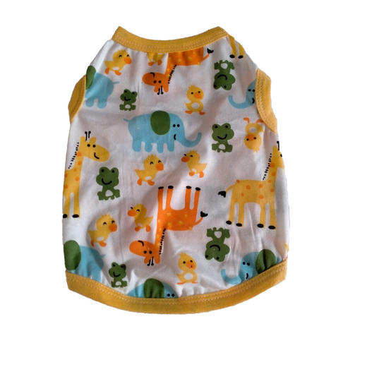 【四季可穿 透气舒适】新款宠物印花背心泰迪小狗狗衣服春夏装小型犬贵宾比熊宠物背心 商品图7