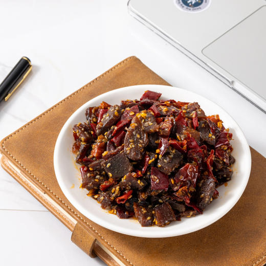 手工鲜牛肉干 180克/袋 三款口味可选（香辣味、麻辣味、五香味） 商品图3