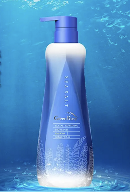 绿色溪谷海盐净爽沐浴露480g