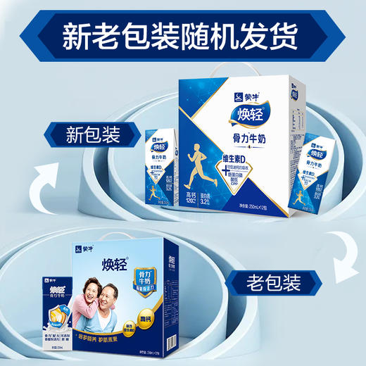 蒙牛焕轻中老年纯牛奶 两箱 商品图7