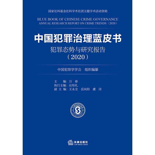 中国犯罪治理蓝皮书 犯罪态势与研究报告（2020）中国犯罪学学会组织编纂 法律出版社 商品图2