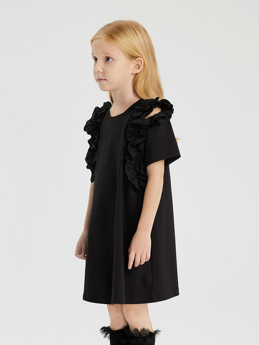 江南布衣 22年夏装新款 短袖连衣裙  1M3G31300 商品图1