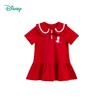 迪士尼夏季新品女童娃娃领可爱短袖连衣裙 商品缩略图6