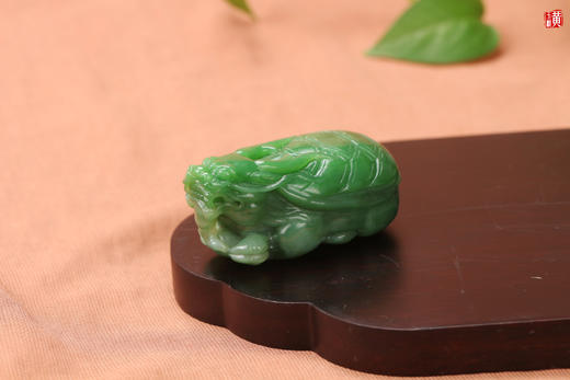 和田碧玉龙龟 摆件 商品图0