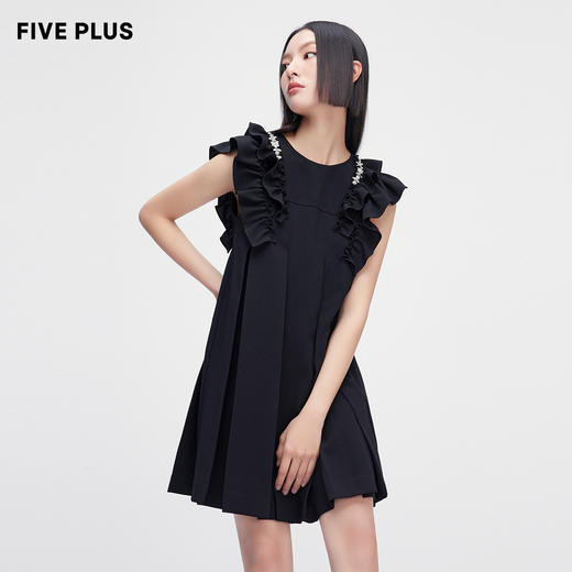 FIVE PLUS2022新款女夏装设计感连衣裙2WN2084150 商品图0