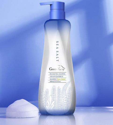 绿色溪谷海盐净油去屑洗发乳480ml 商品图0